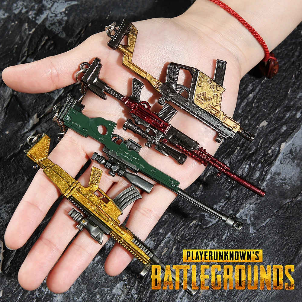 Vicney популярный PUBG игровой брелок для выживания джедаев пистолет мужчин Крутое