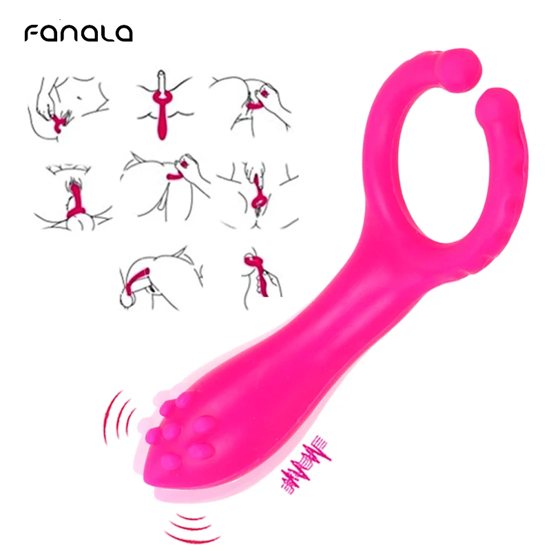 YSLS клитор стимуляция точки G Вибратор для женщин пара фаллоимитатор сексуальных