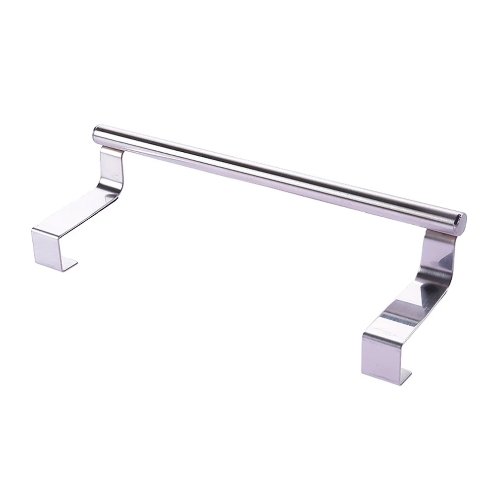 

Towel Stand Rack Storage Stainless Steel Bathroom Kitchen Cupboard Universal Door Hanging Sundries Shelf Organizer