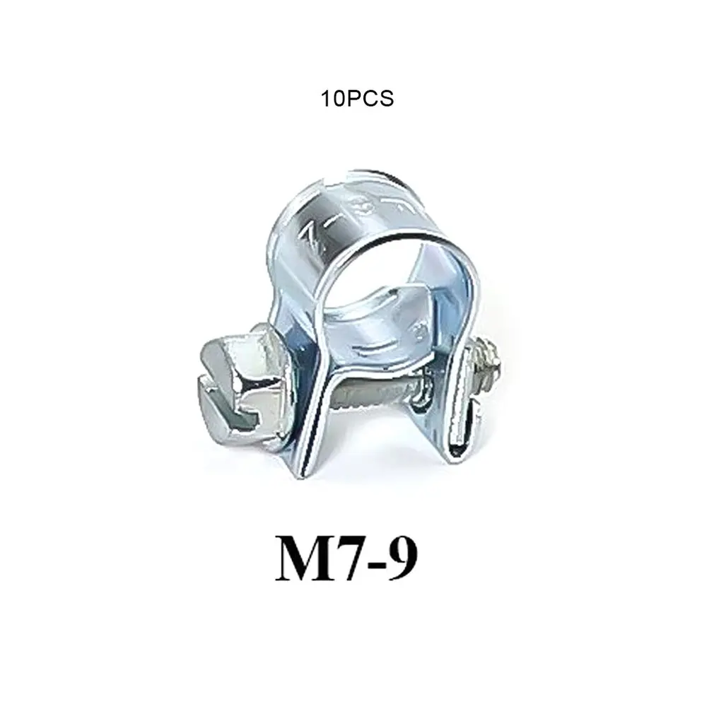 

10Pcs Mini Clamp 7-18Mm / Fuel Pipe Hose Clamp / Air Hose Clamp Auto Parts