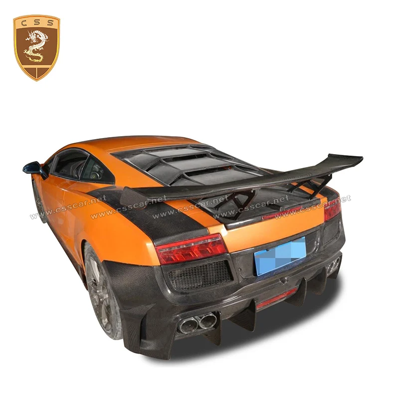Задняя крышка из углеродного волокна для Lamborghini Gallardo модифицированный капот LP700