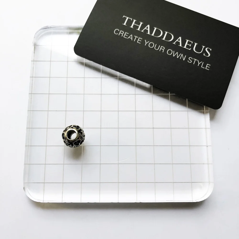 Бусины Вера Любовь Надежда серебряные циркониевые бусины подходят для браслета