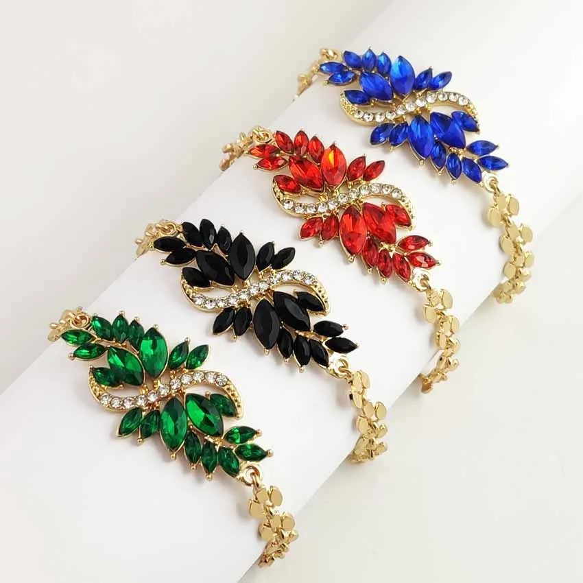 

Wish Amazon eBay S-shaped Resin Flower Bracelet