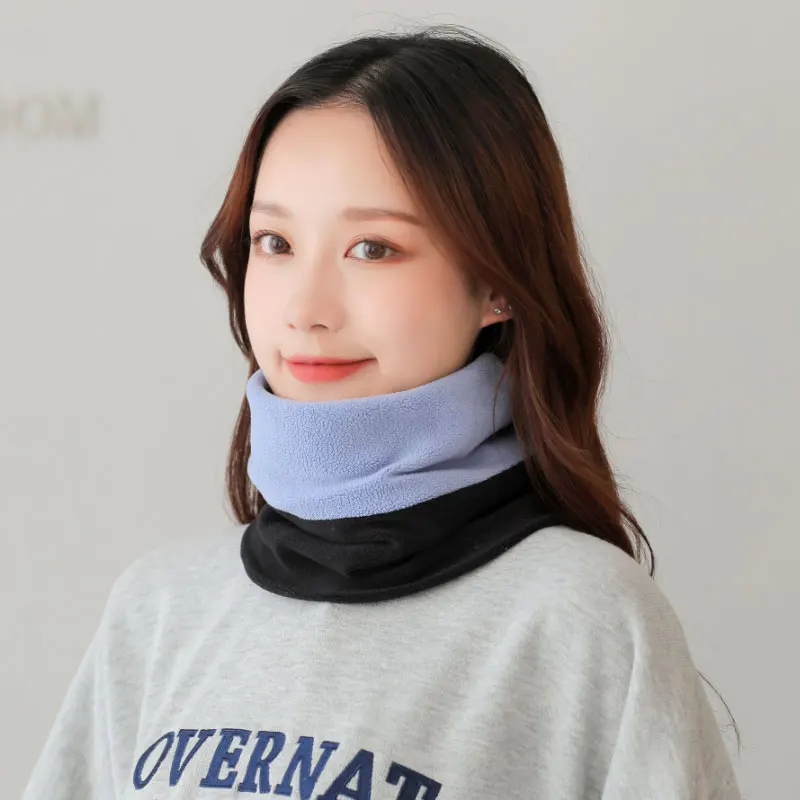 Новый Зимний женский шарф с кольцом теплый мягкий для улицы женские шарфы