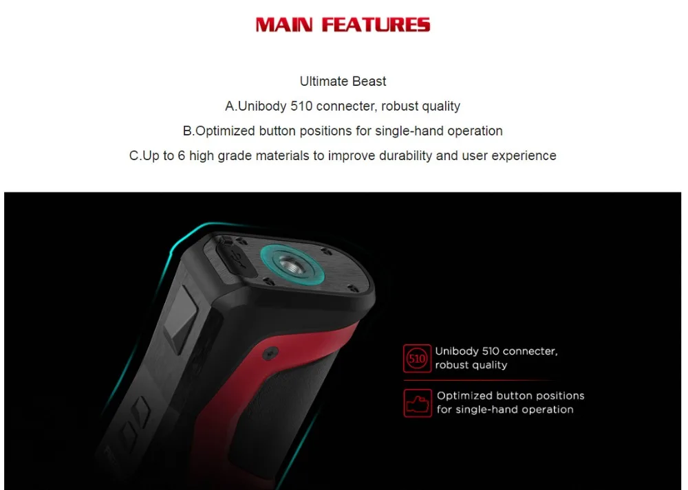 2 шт./лот Geekvape Aegis X Mod 200W макс Выход электронные сигареты Mod с 2,0 чипы создано Двойной 18650 испаритель