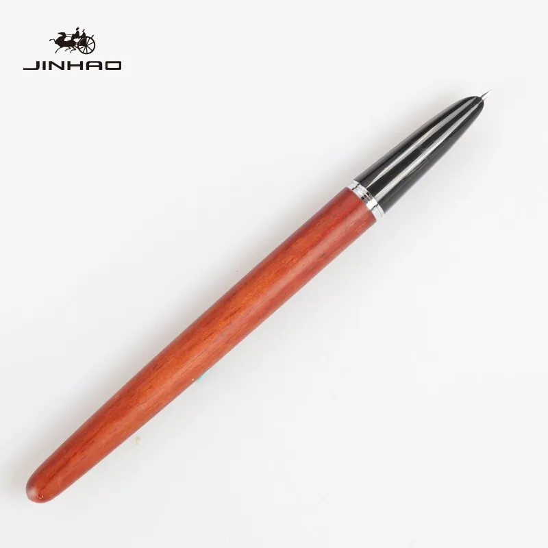 

Wooden Remastered Classic Wood Fountain pen 0.38mm extra fine nib calligraphy pens Jinhao 51A Stationery Office school supplies