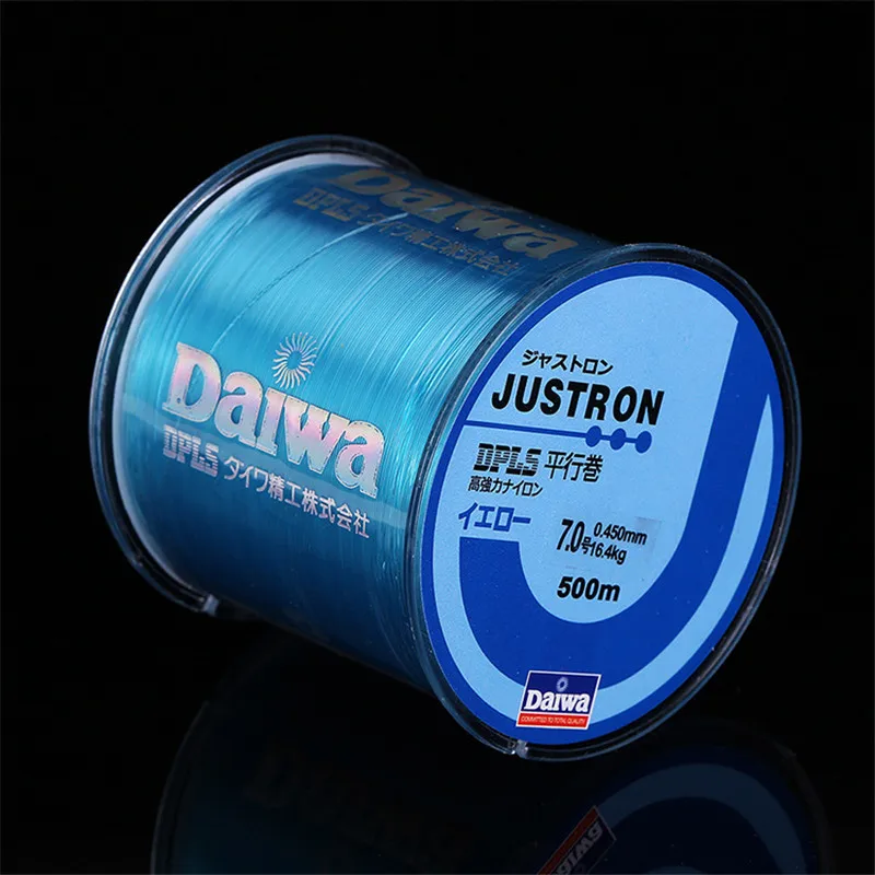 

500M Daiwa Nylon Fishing Line Japanese Durable Fishing Line 2-35Lb Super Strong Monofilament Thread Bulk Spool for Sea Poles