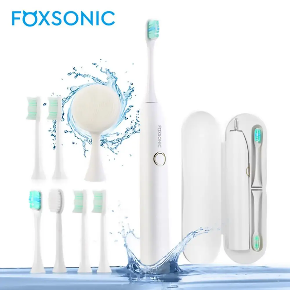 Зубная щетка Ультразвуковая электрическая с зарядкой от USB|Электрические зубные