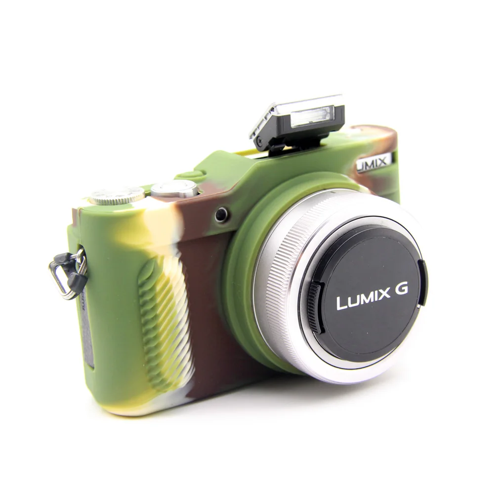 Мягкий Силиконовый ТПУ резиновый чехол для камеры Panasonic GF10 Lumix GF-10 | Электроника