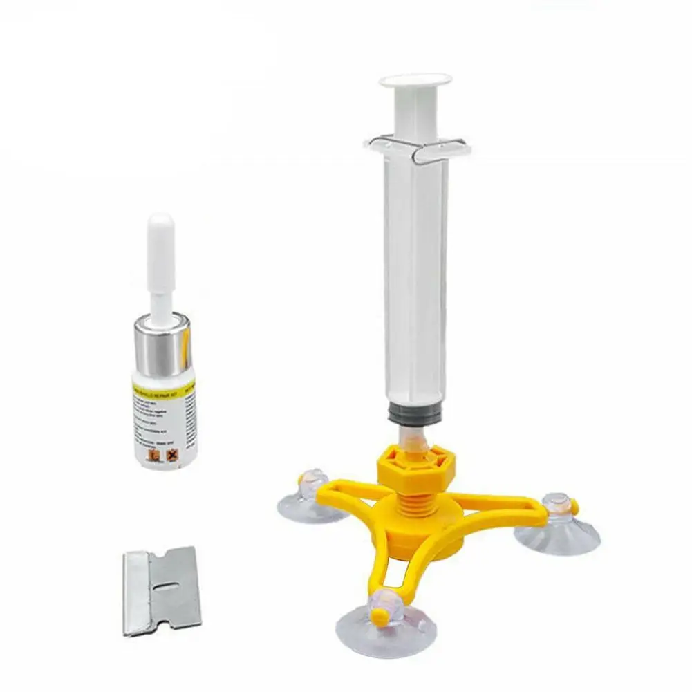 

Professionelle Universal Fahrzeug Windschutz Wiprofndschutz Reparatur Werkzeug Glas Riss Reparatur Kit Schnell Fix Auto Glas Kit