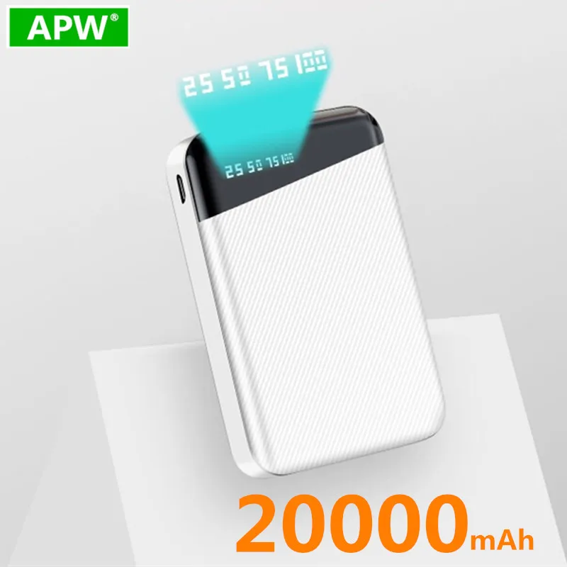 Внешний аккумулятор портативное зарядное устройство 10000 мАч для Xiaomi Mi iPhone