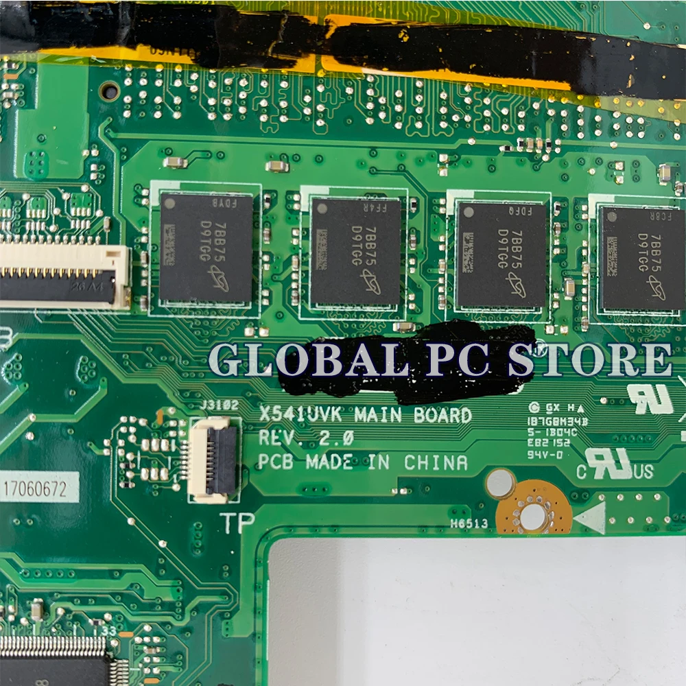 Motherboards X541UVK Laptop motherboard for ASUS X541UJ X541UV X541U F541U A541U 100% TEST original mainboard I3-6006U GT920M | Компьютеры