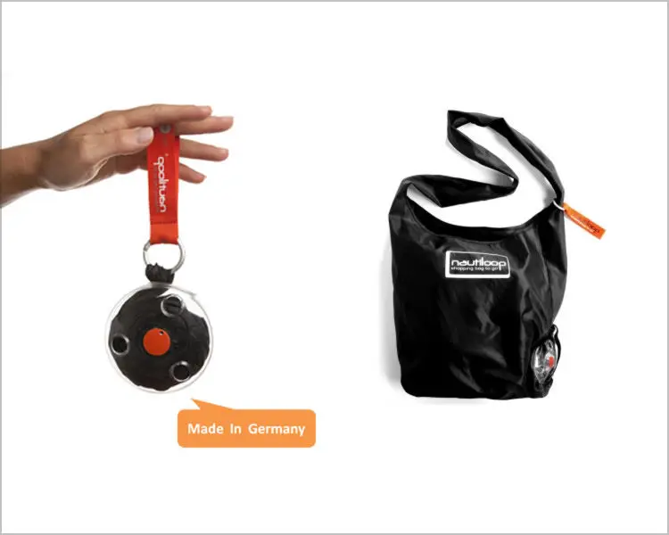 Creative Conch Folding Shopping Bag Fashion New Design Nautiloop Magic Mini Storage Bags Function Portable Folded Convenient | Дом и сад
