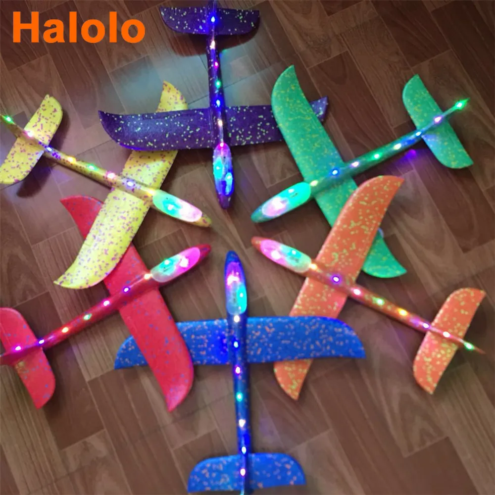 Halolo ручной запуск самолета EPP пенопласт Открытый Запуск планера детские игрушки