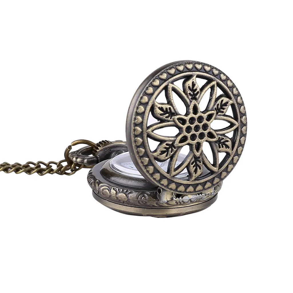 Античный стиль римскими цифрами карманные часы для мужчин и женщин торговый