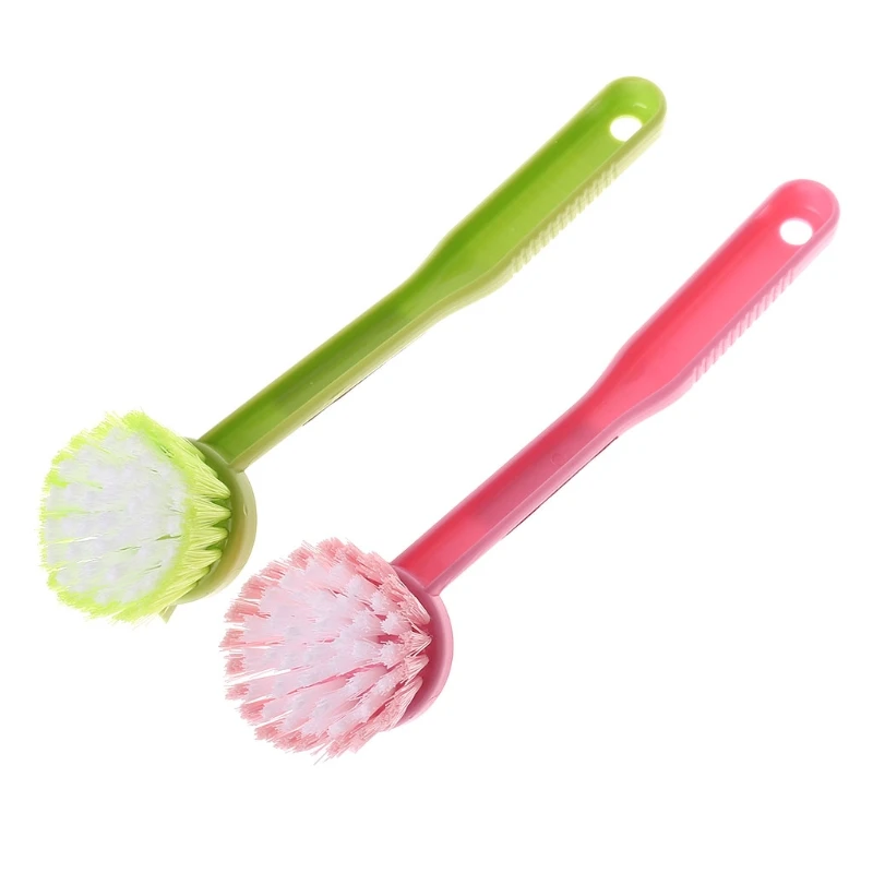 

Long-handled Washing Dishes Brush Pot Can Cleaning Kitchen Tools P82D