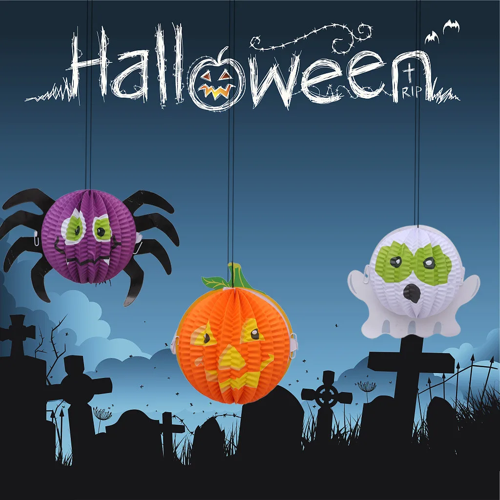 Сделай Сам используется для Хэллоуина подвесной дом с привидениями украшение