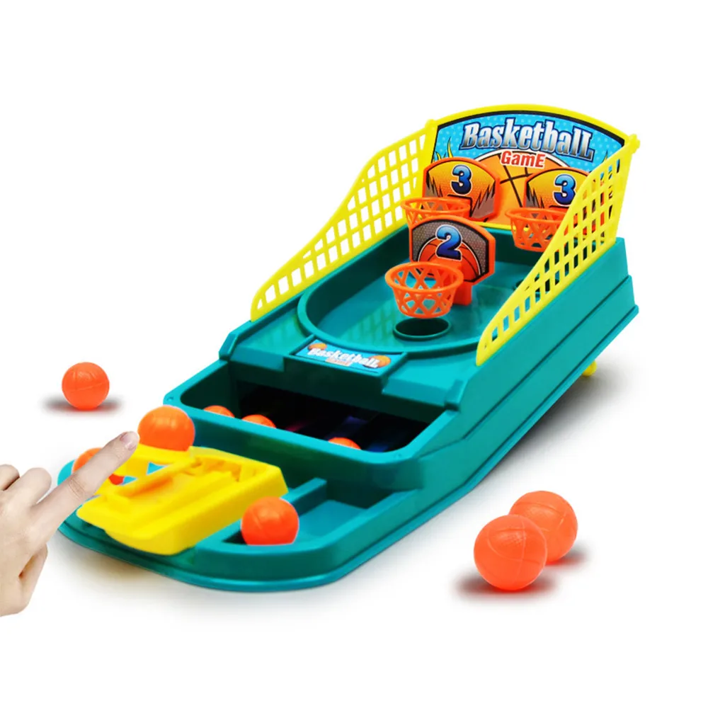 

Basketball Shooting Board Game Desktop Finger Basketball Hoop Set Machine Parent-Child Interactive Table Game Educational Toys