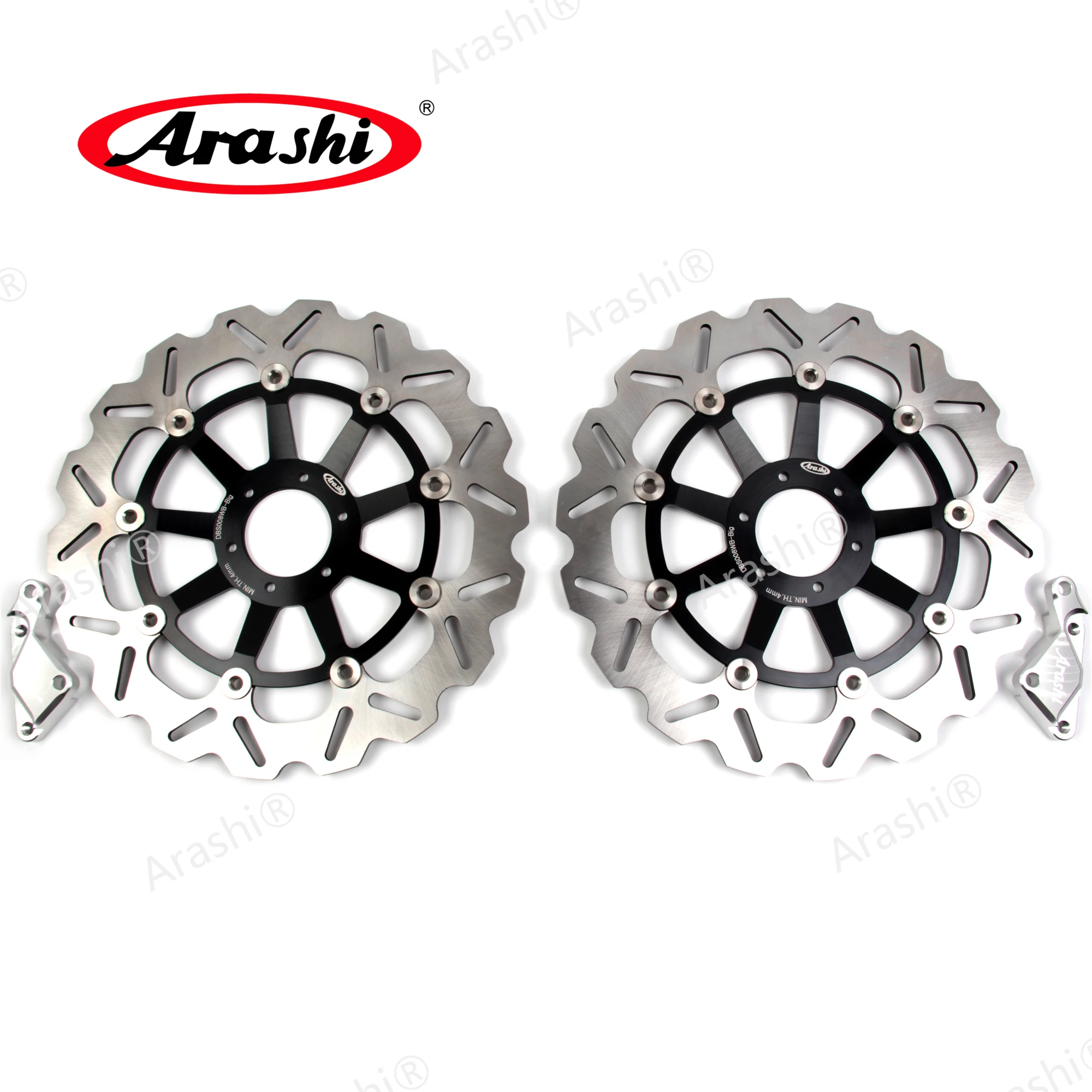 Араши негабаритных ЧПУ передние тормозные диски для HONDA VTEC400 CB400 сертификатом от