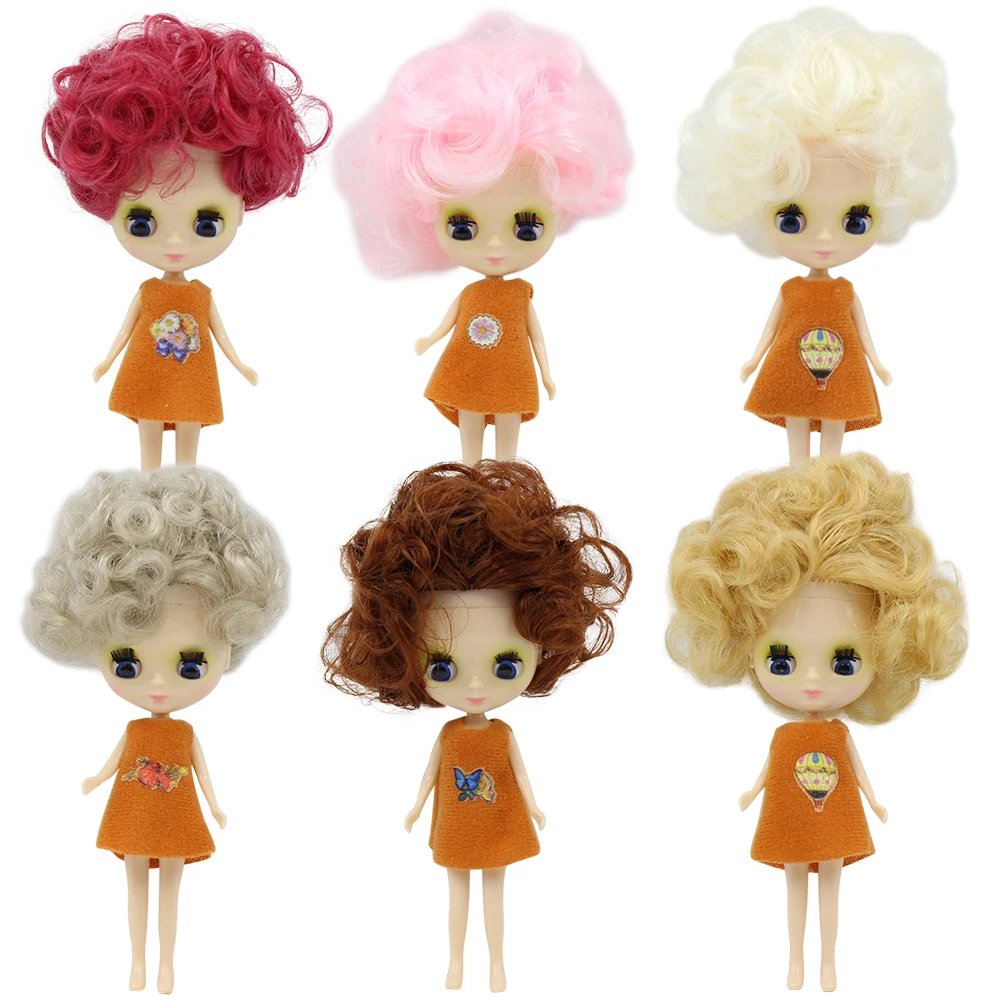 ICY Mini Pullip doll 11 см афро стиль волос много видов цвета одежды случайный|Куклы| |