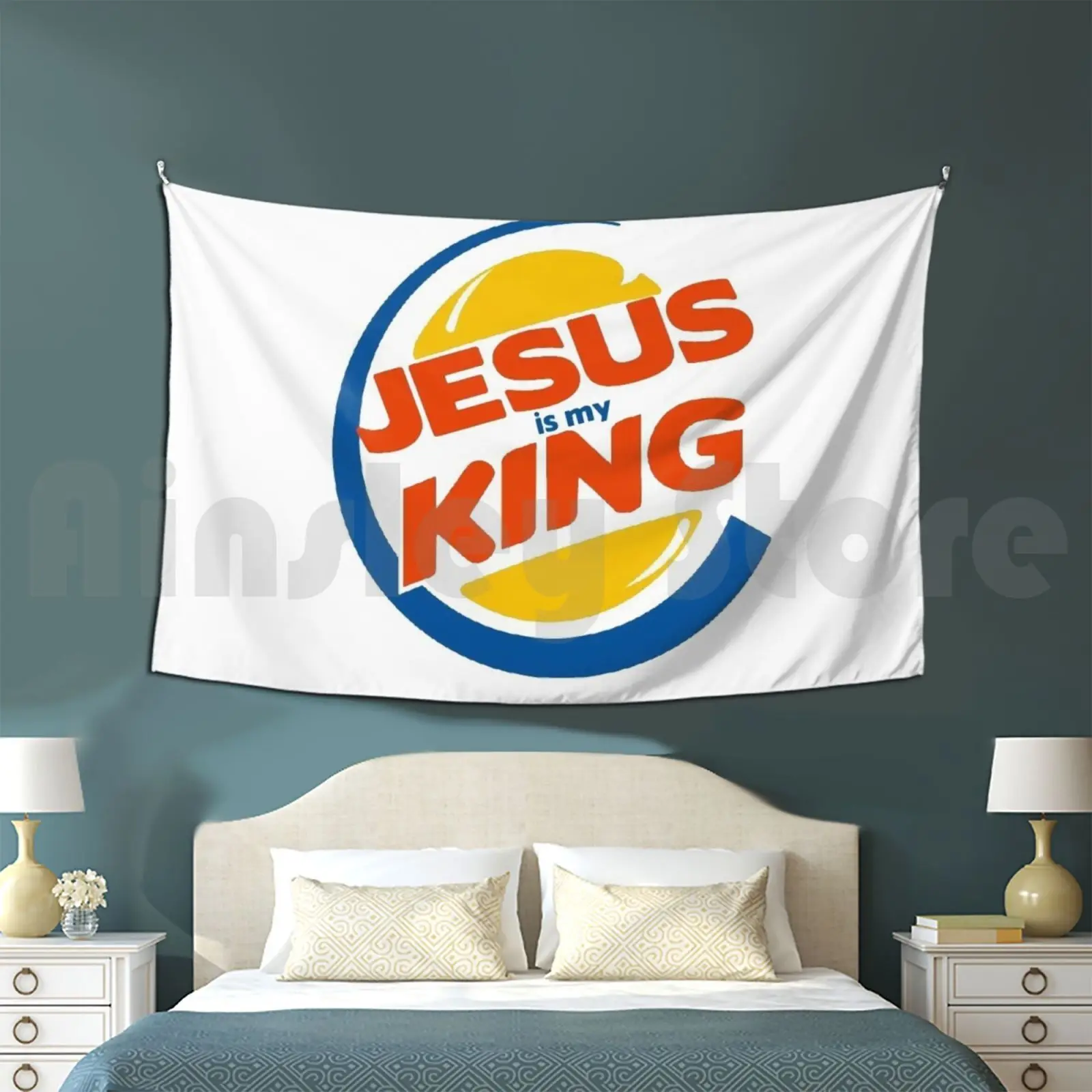 Гобелен на заказ с изображением Иисуса-короля христианского Иисуса Креста