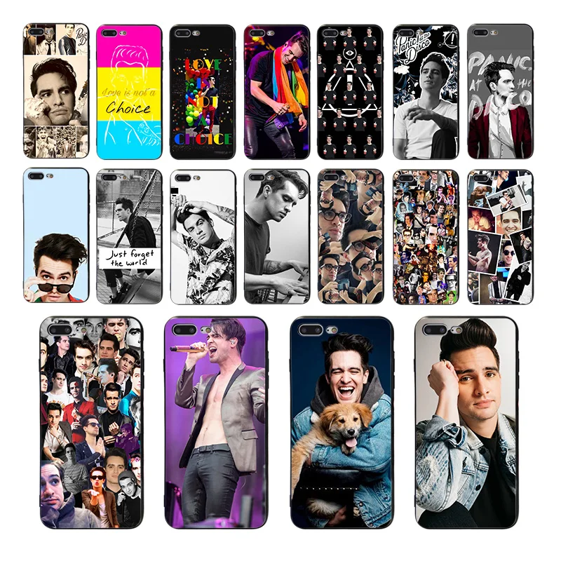 

Brendon Urie For iPhone 11 Promax 5 5s SE 2020 8 8plus XS max X XR XS 7 7plus 6 6s 6plus Soft TPU Mobile phone Shell Cover case