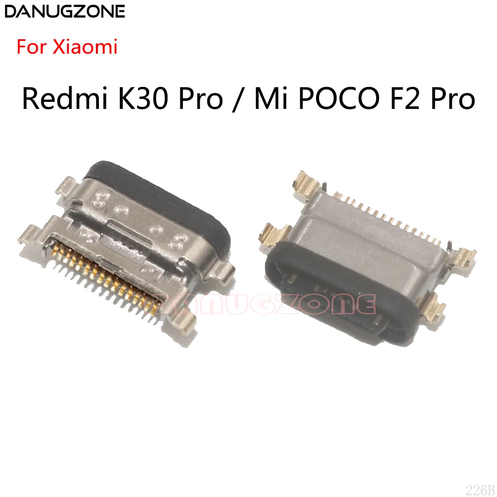 

2 шт./лот для Xiaomi Redmi K30 Pro / Mi POCO F2 Pro Pocophone, USB-разъем для зарядки, разъем для зарядки, док-разъем