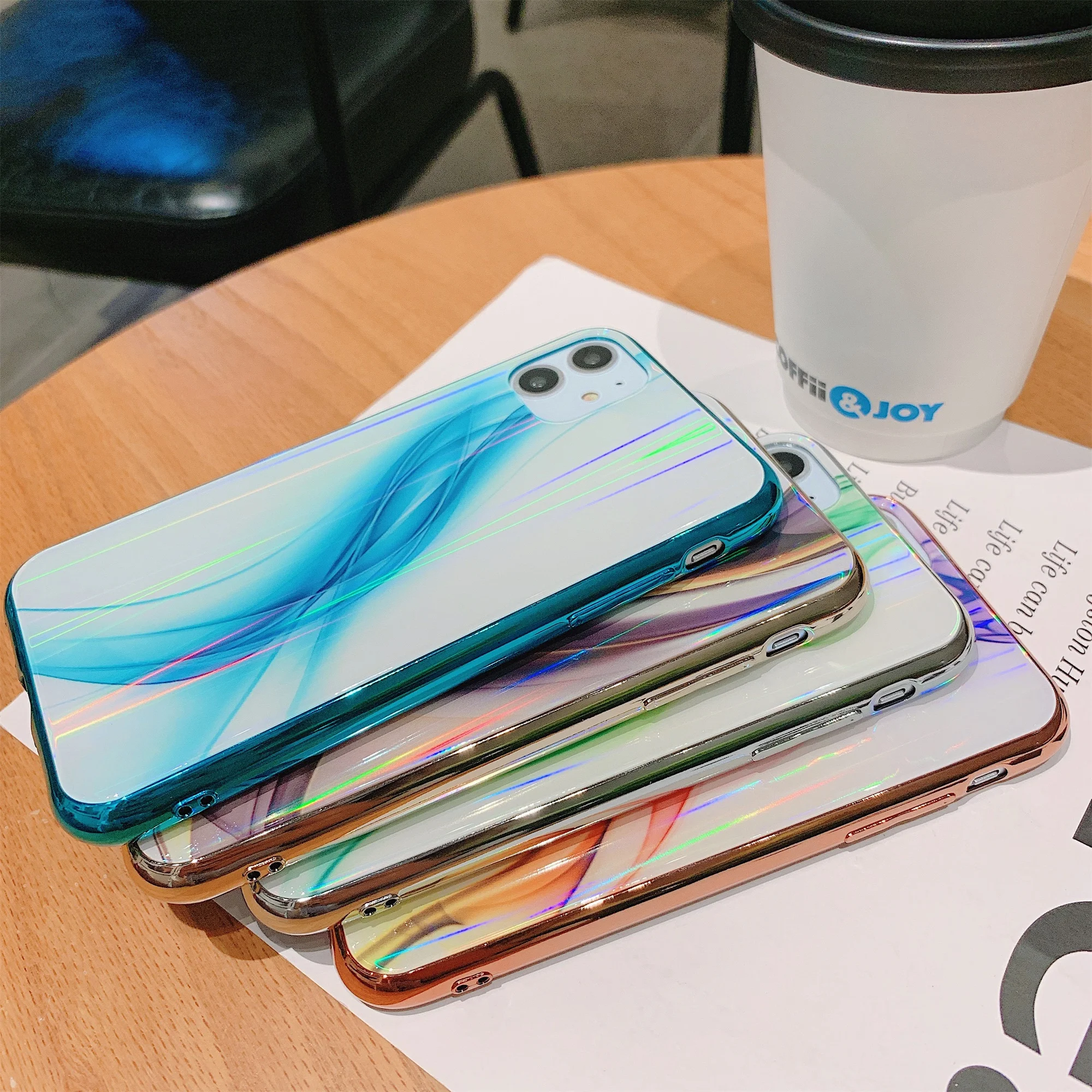 LISCN стеклянный защитный чехол для телефона iphone 7 Plus 8 6 11 pro Max X XR цветной Xs чехол| |