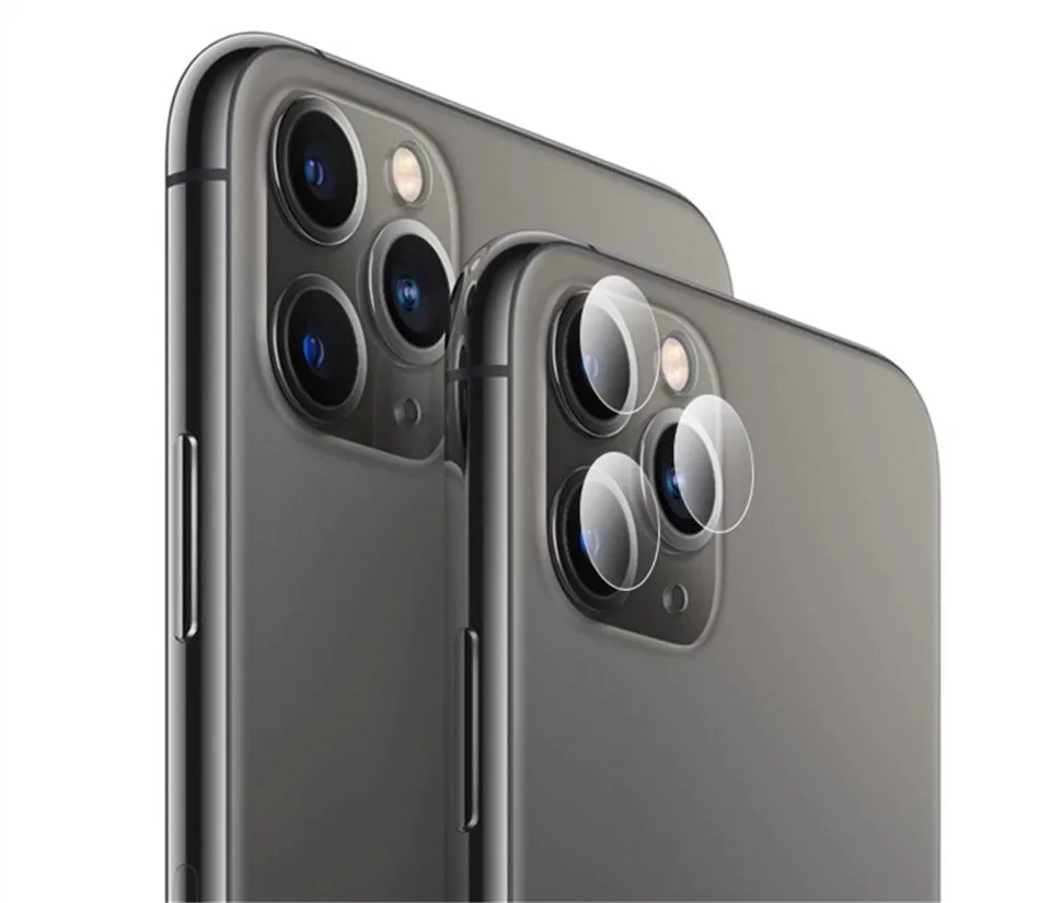 Стекло для объектива камеры Apple iPhone 11 Pro Max 2 комплекта Защитная пленка iPhone11pro aiphone