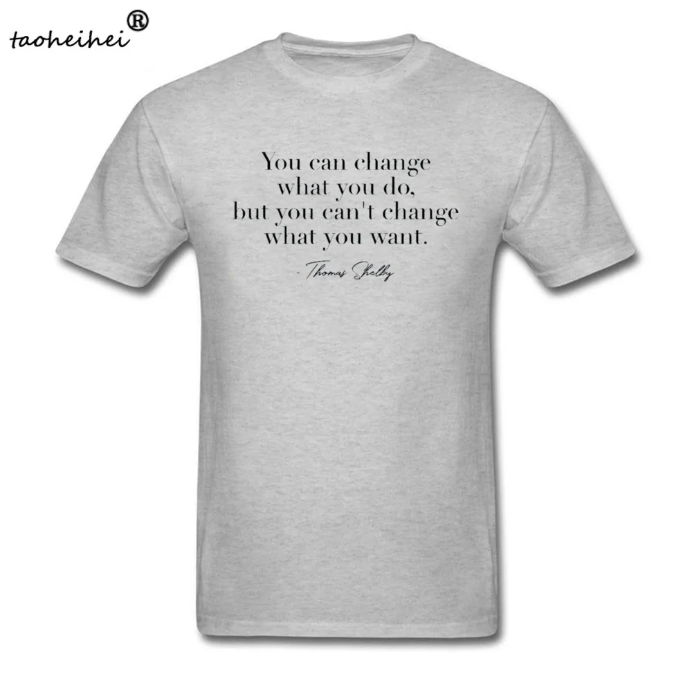 Облегающая Мужская футболка с надписью Peaky Blinders для фанатов вы не можете изменить