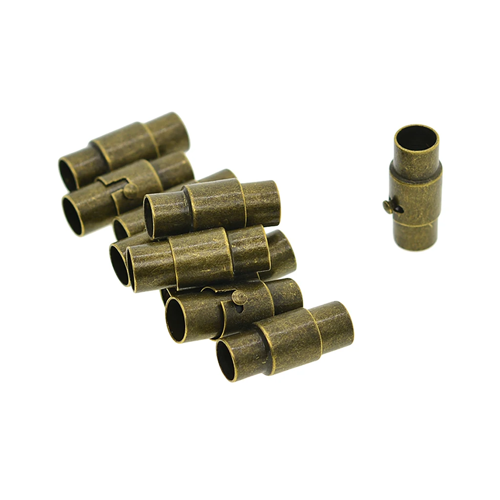 20x латунный клей в магнитной застежке соединитель крепеж ювелирных изделий 4/5