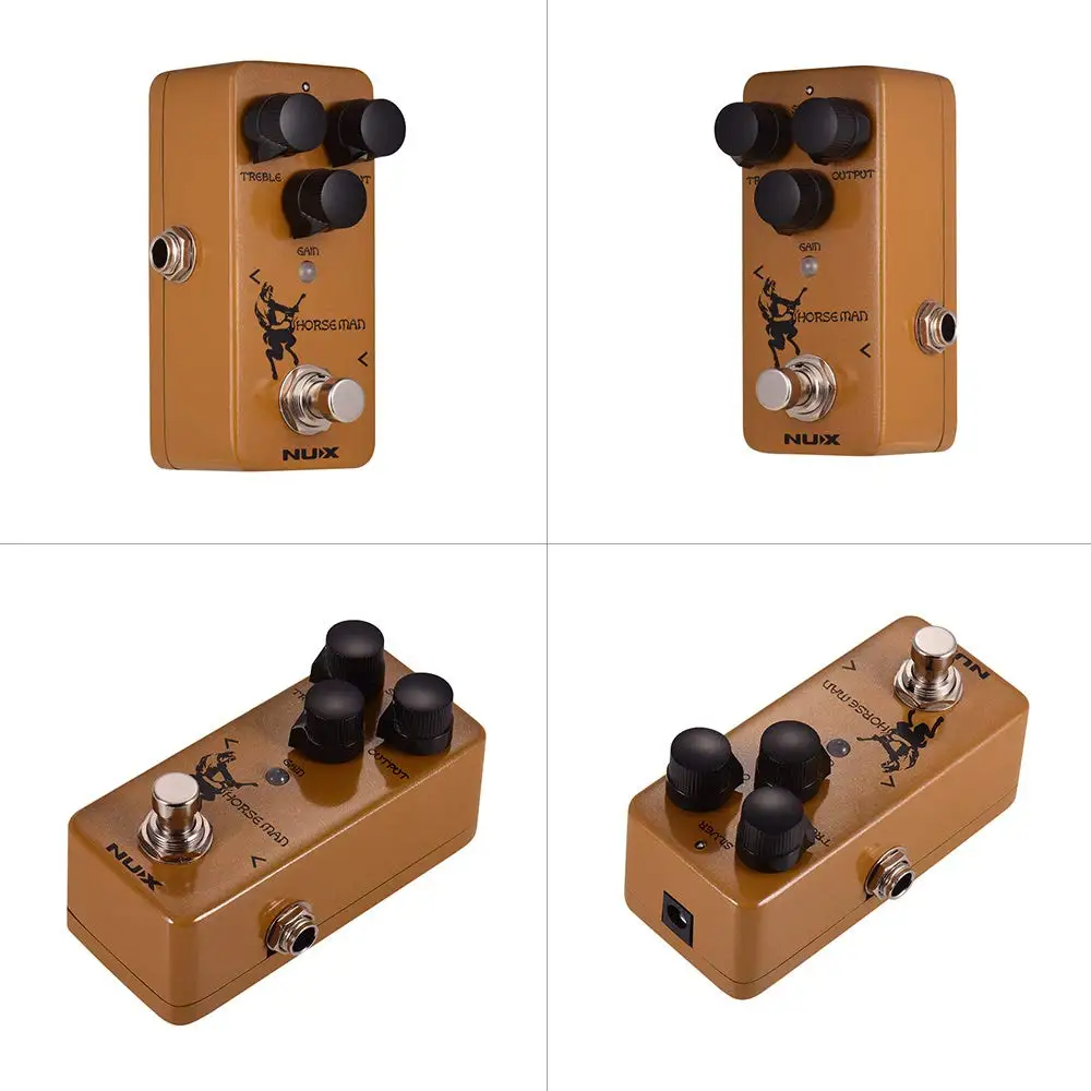 NUX NOD-1 Horseman Overdrive Pedal for Electric Guitar 2 Working Modes True Buffer Bypass Effect |
