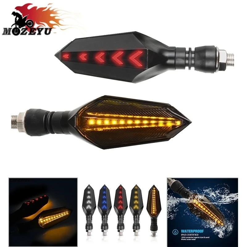 Мотоцикл сигнальный светильник мигающий 12 Светодиодный s для HONDA XADV X ADV 750 MSX125 CRF1000L
