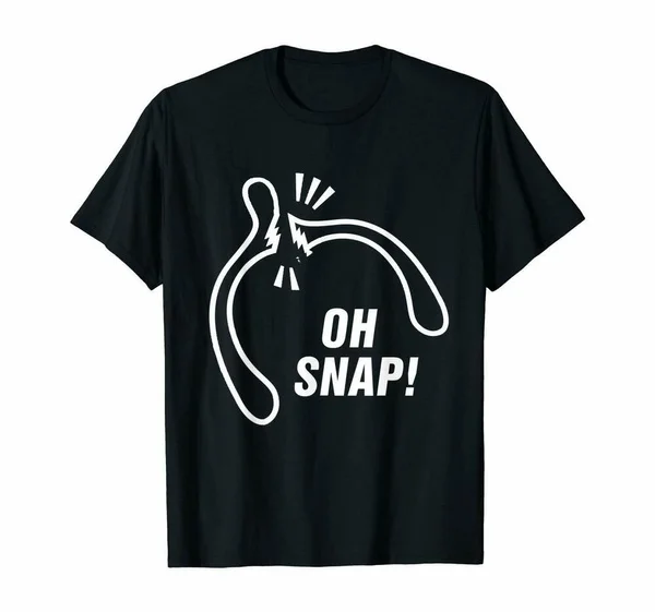 

Black Thanksgiving Oh Snap Wishbone Funny Thanksgiving T-Shirt 100% Cotton