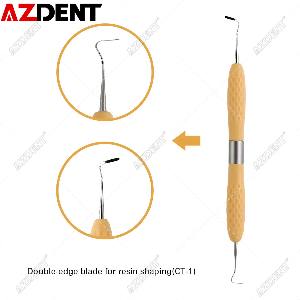 Оборудование для ремонта наполнитель из смолы Azdent силиконовая ручка 1 шт. |