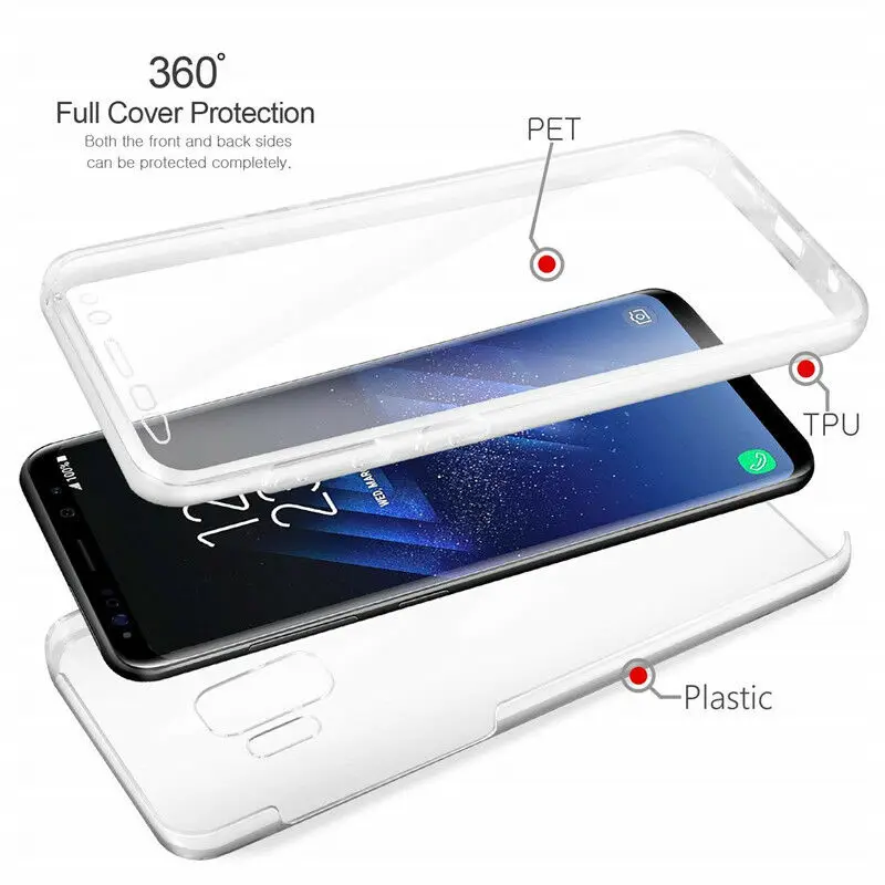 Чехол для Samsung Note 10 Plus A6 A7 A8 A9 A10 A20 A30 A40 A50 A60 A70 M10 M20 M30 тонкий чехол с полным покрытием