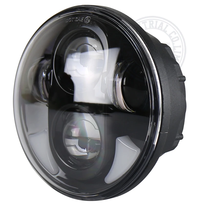 Универсальные мотоциклетные фары 1 шт. 5 75 дюйма светодиодные с дальний/Ближний