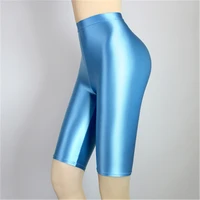 new colour plus big 3xl satin smooth opaque pantyhose bright wet tights sexy silk japanese slim high waisted womens shorts