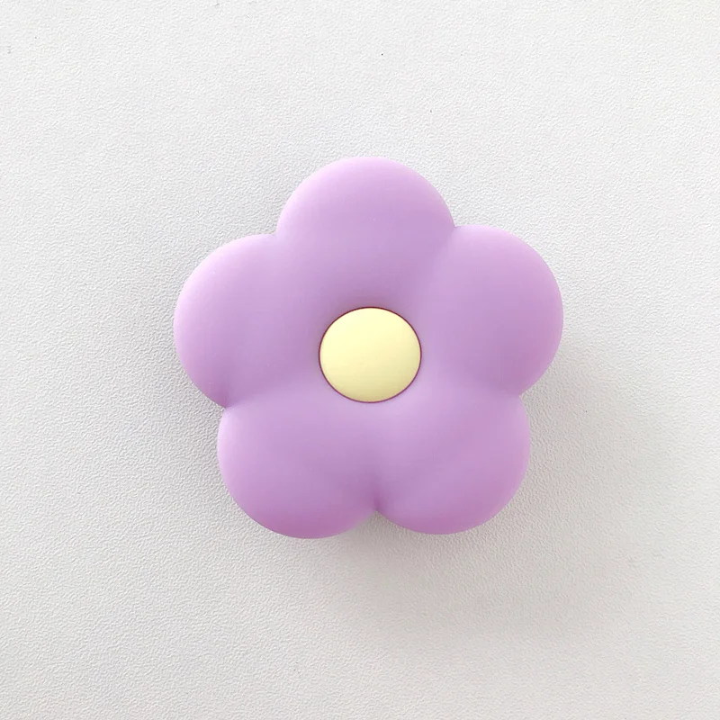 3D Cute Cartoon flowers Foldable Cell Phone Holder Stand For Telephone and Tablets Universal Finger Ring Mobile Phone for Iphone