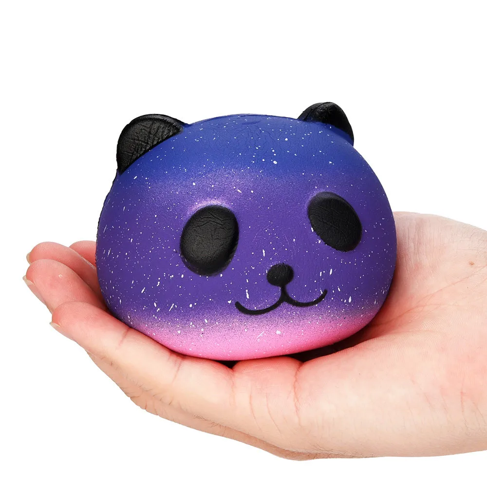 

New Kawaii Galaxy Cute 10cm Panda Baby Cream Scented Squishy Slow Rising Squeeze Kids Toy Soft Stretch Scented Gift L4