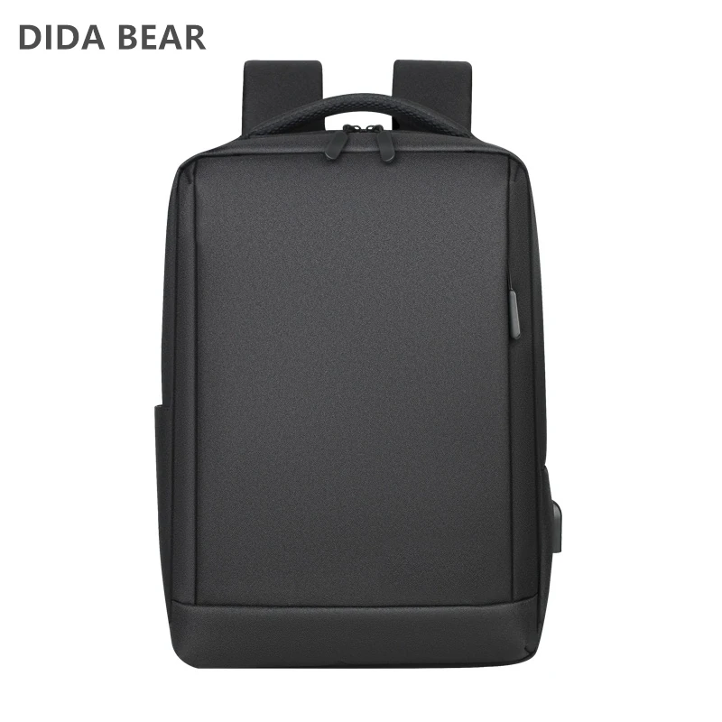 DIDA BEAR противоугонные Оксфорд мужские 14 дюймов рюкзаки для ноутбука школьные модные дорожные мужские Mochilas Feminina повседневные женский рюкзак зарядка через usb