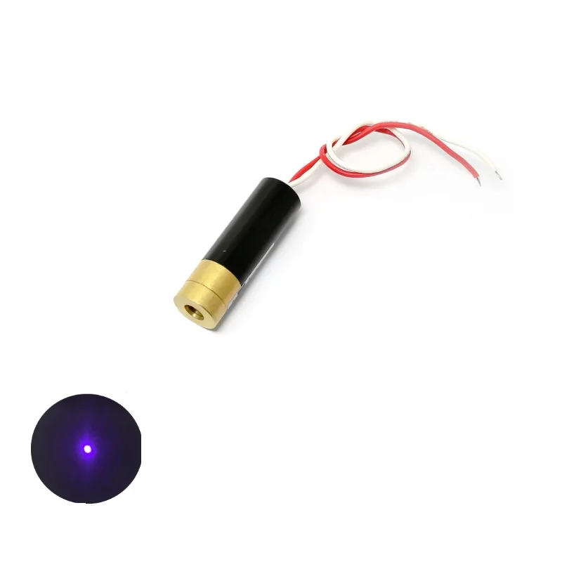 Фокусируемый фиолетовый/синий лазерный точечный модуль 405nm 20 МВт прицел 13x42 мм 3 5