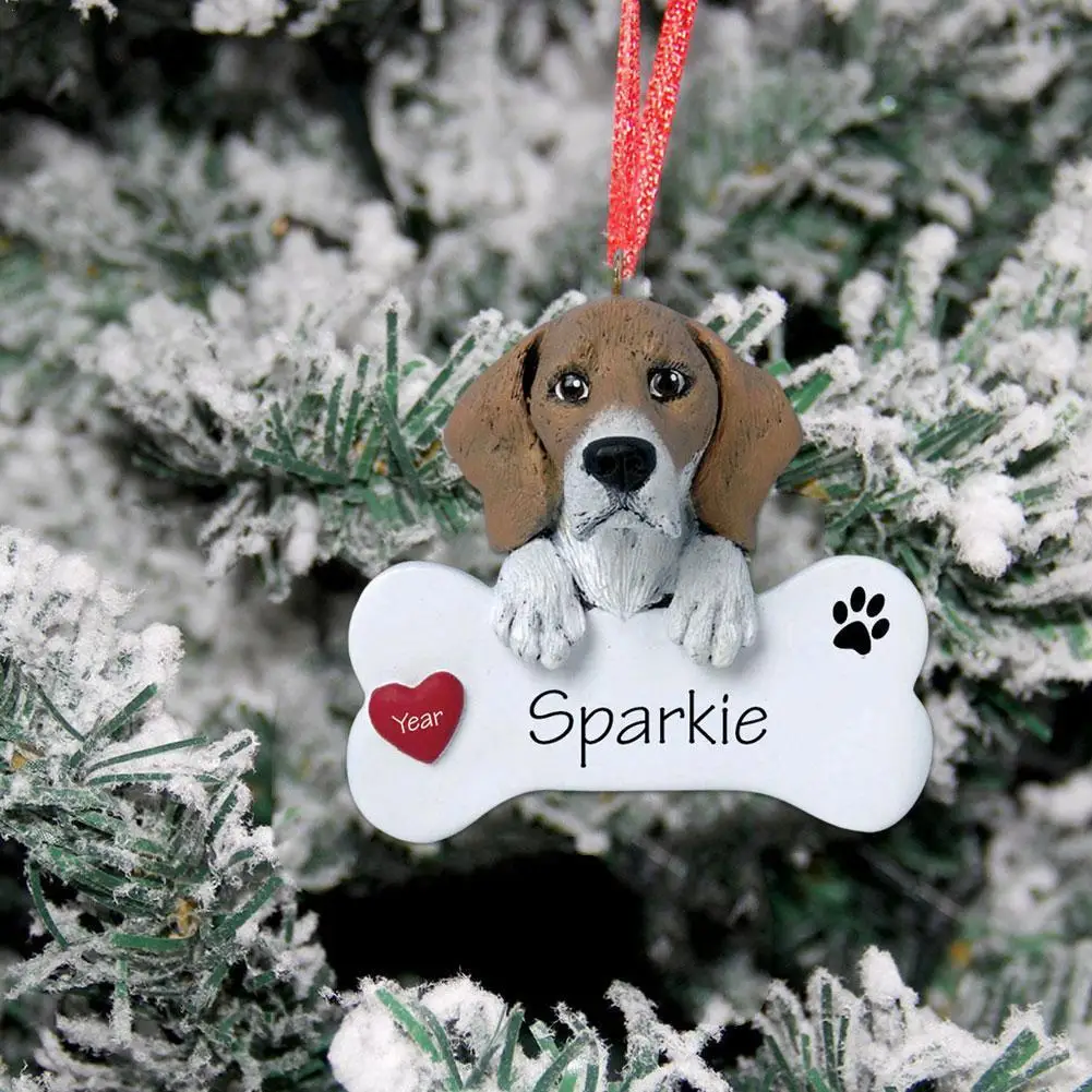 

DIY имя и благословение написано вручную, серия милая собака, полимерная Подвеска для собаки, полимерная подвеска, украшение комнаты и подвес...