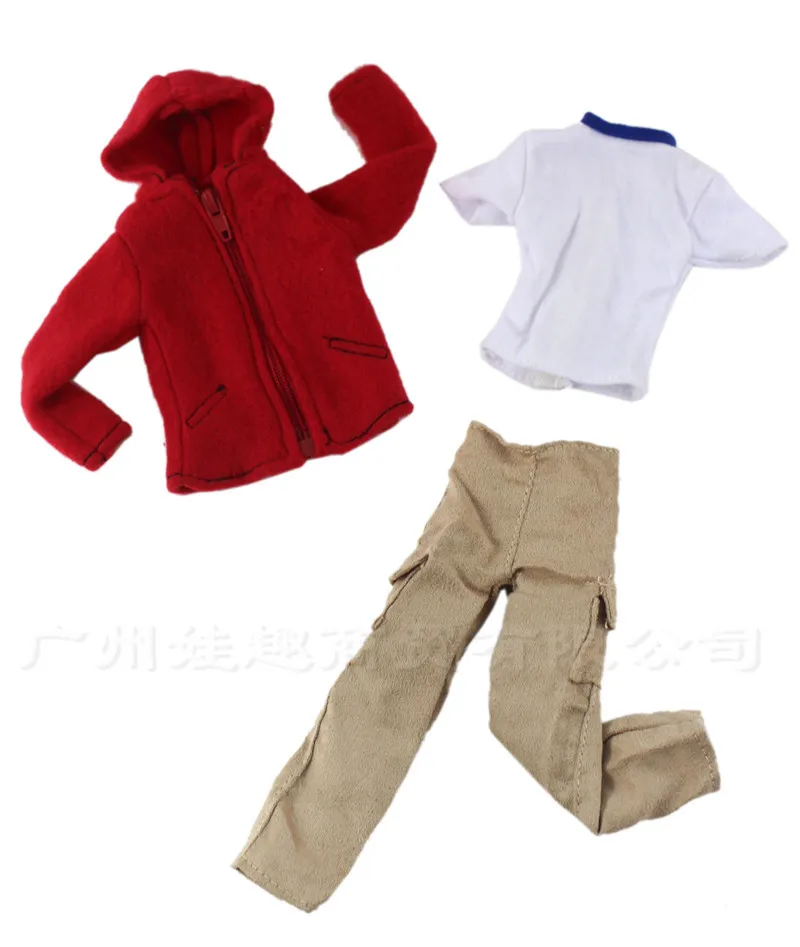 Ручной работы 3 шт./компл. принца для мальчиков Винтаж Зимний вязаный костюм кукла