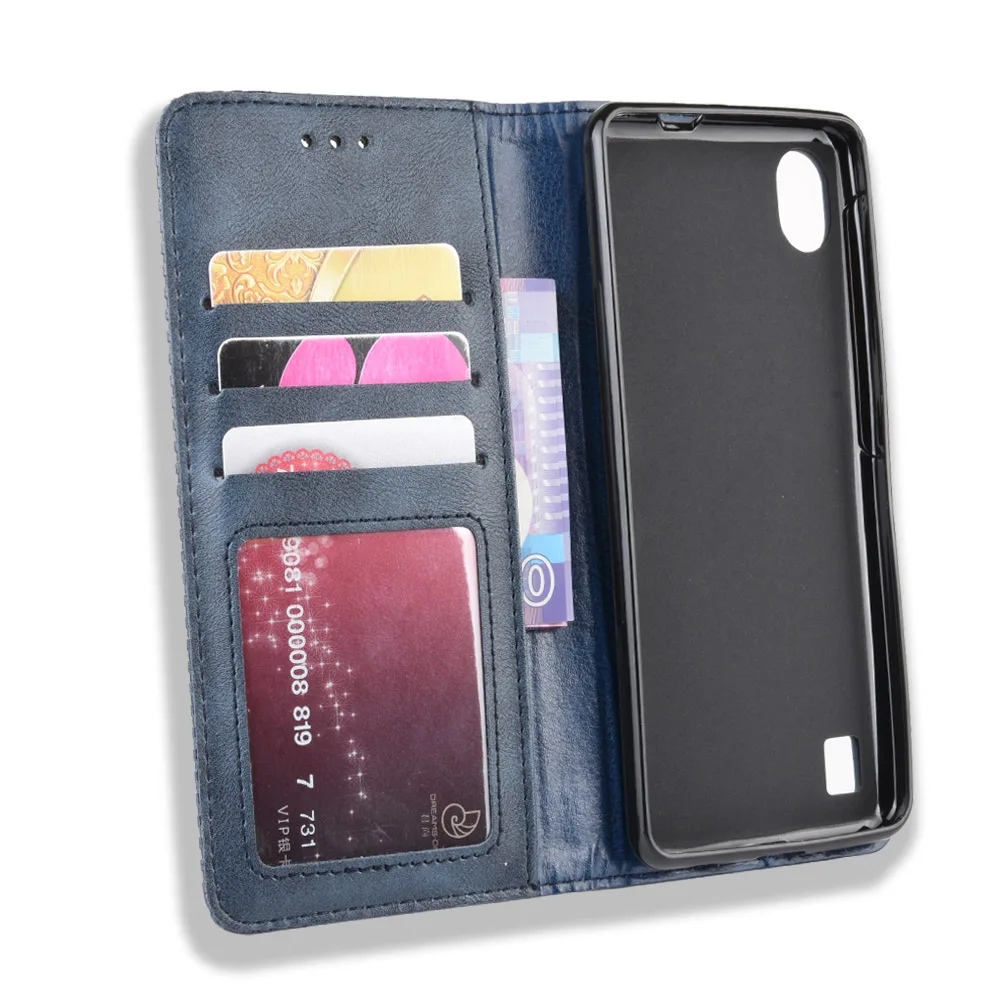 Для zte Blade A5() Чехол кошелек Флип Стиль Винтаж PU кожа магнит задняя крышка телефона для zte Blade A5 с фоторамкой