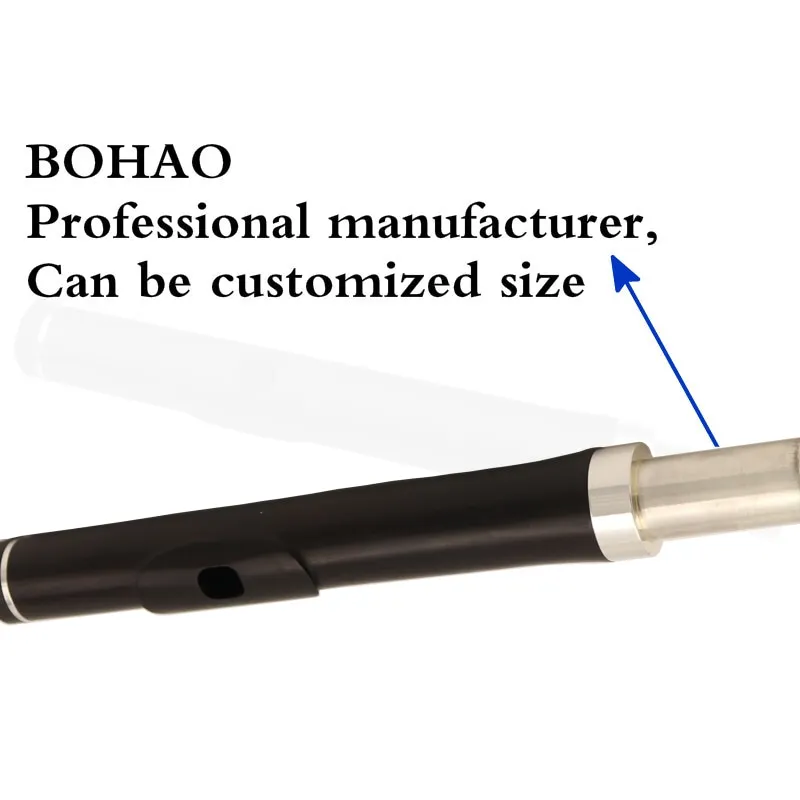 1 шт. новая высококлассная флейта мундштук Черные флейты с Чехол отличного