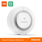 Смарт-детектор дыма Xiaomi Mijia, Bluetooth сетчатый монитор пожарной сигнализации, звуковое оповещение, работает с приложением Xiaomi mijia mi home