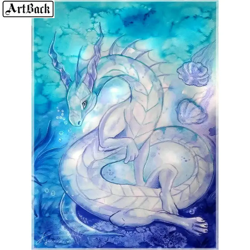 

5d diamond painting dragon cartoon picture diy 3d new arrival diamond mosaic kids crafts diamond embroidery decorative sticker