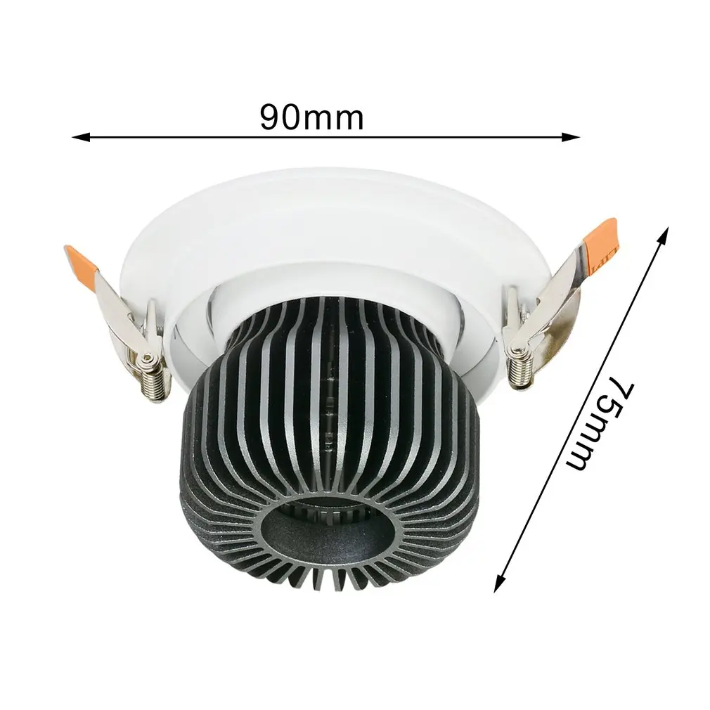 ICOCO Ceiling Light Led Hotel Spotlight Cob Adjustable Background Wall Restaurant Store Clothing | Лампы и освещение