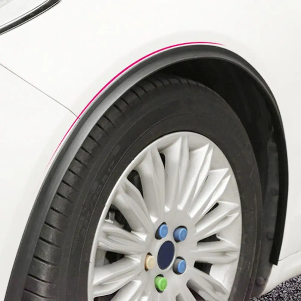 45% Hot Sales!!! 2Pcs 2cmx1.5m Universal Car Wheel Tire Eyebrow Fender Strip Protector Mudguard | Автомобили и мотоциклы